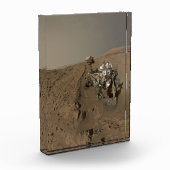 Mars Neugier Roter Marsch Landschaft Fotoblock (Links)