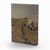 Mars Neugier Roter Marsch Landschaft Fotoblock (Rechts)