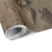 Mars Neugier Roter Marsch Landschaft Geschenkpapier (Rolleneckpunkt)