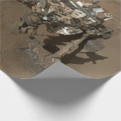Mars Neugier Roter Marsch Landschaft Geschenkpapier (Ecke)