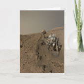 Mars Neugier Roter Marsch Landschaft Karte (Vorderseite)