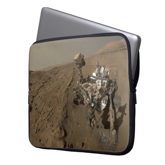 Mars Neugier Roter Marsch Landschaft Laptopschutzhülle (Vorderseite Links)
