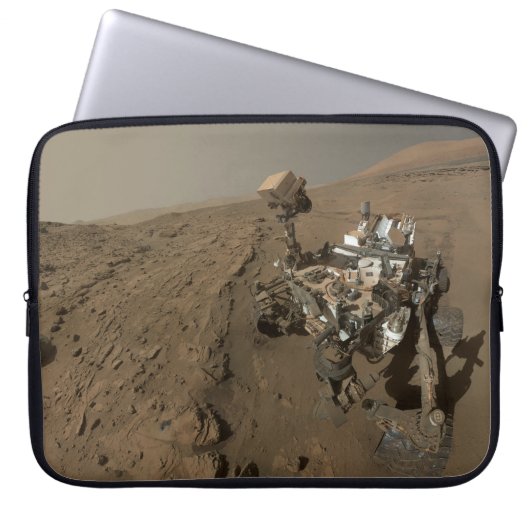 Mars Neugier Roter Marsch Landschaft Laptopschutzhülle (Vorderseite)