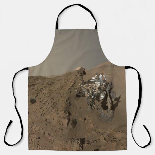 Mars Neugier Roter Marsch Landschaft Schürze (Vorderseite)