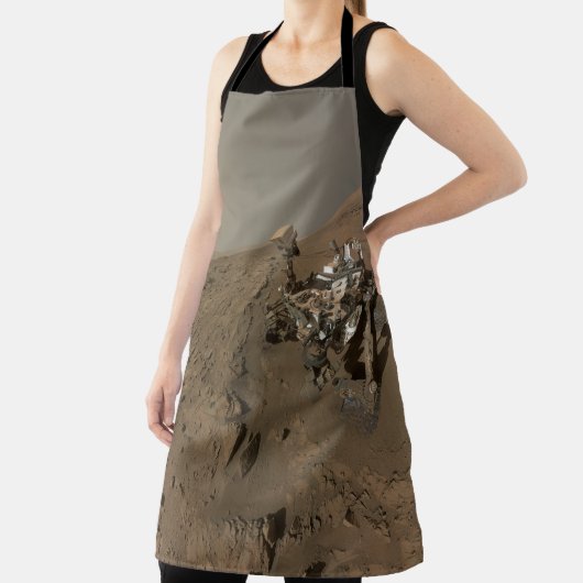 Mars Neugier Roter Marsch Landschaft Schürze (InSitu)