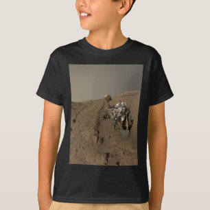 Mars Neugier Roter Marsch Landschaft T-Shirt