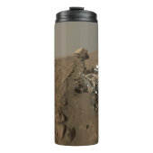 Mars Neugier Roter Marsch Landschaft Thermosbecher (Vorderseite)