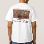 MARS-NEUGIER-VAGABUND "BRADBURY-LANDUNG " T-Shirt (Rückseite)