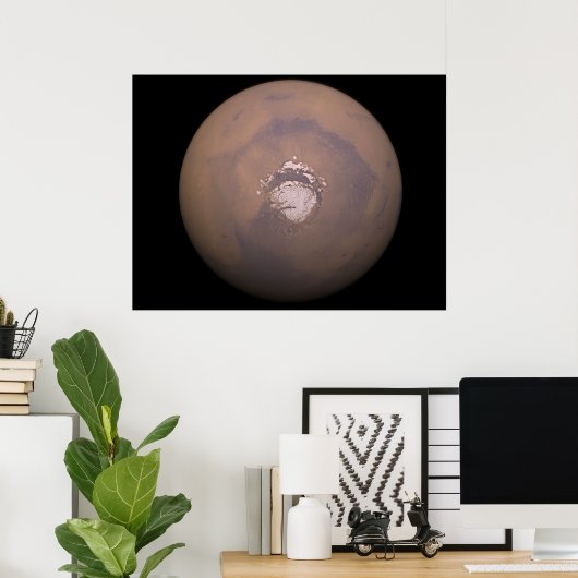 Mars: Nordpol Poster (Heimbüro)