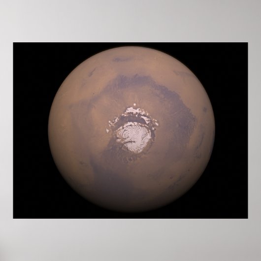 Mars: Nordpol Poster (Vorne)