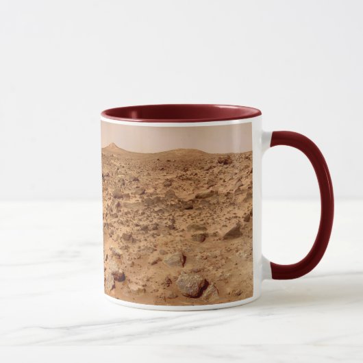 Mars-Oberfläche - Landschaftsblick Tasse (Rechts)