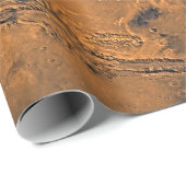 Mars-Oberflächenplaneten-Foto Geschenkpapier (Rolleneckpunkt)