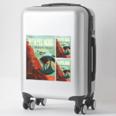 Mars Olympus Mons Höchstes Vulkansolarsystem Aufkleber (Koffer)