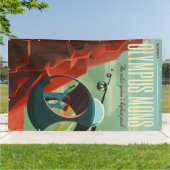 Mars Olympus Mons Höchstes Vulkansolarsystem Banner (Außenbereich)