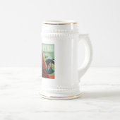 Mars Olympus Mons Höchstes Vulkansolarsystem Bierglas (VorderseiteRechts)