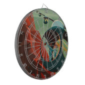 Mars Olympus Mons Höchstes Vulkansolarsystem Dartscheibe (Vorderseite Links)