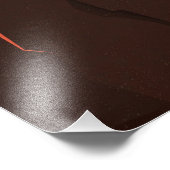 Mars Olympus Mons Höchstes Vulkansolarsystem Fotodruck (Ecke)