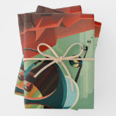 Mars Olympus Mons Höchstes Vulkansolarsystem Geschenkpapier Set (Beispiel)