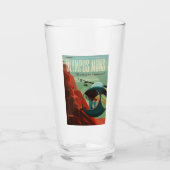 Mars Olympus Mons Höchstes Vulkansolarsystem Glas (Vorderseite)
