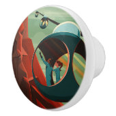 Mars Olympus Mons Höchstes Vulkansolarsystem Keramikknauf (Rechts)