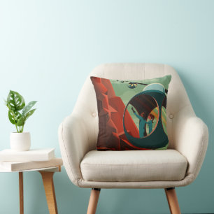 Mars Olympus Mons Höchstes Vulkansolarsystem Kissen