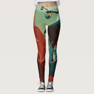 Mars Olympus Mons Höchstes Vulkansolarsystem Leggings