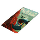 Mars Olympus Mons Höchstes Vulkansolarsystem Magnet (Linke Seite)