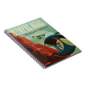 Mars Olympus Mons Höchstes Vulkansolarsystem Notizblock (Rechte Seite)