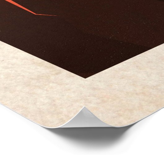 Mars Olympus Mons Höchstes Vulkansolarsystem Poster (Ecke)