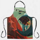 Mars Olympus Mons Höchstes Vulkansolarsystem Schürze (Vorderseite)