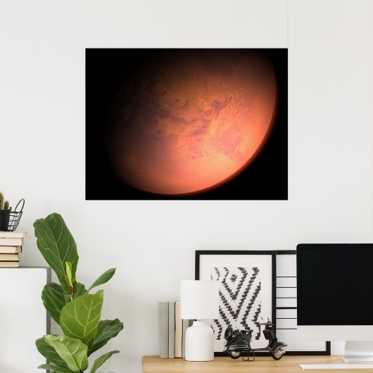 Mars Orbit Poster (Heimbüro)