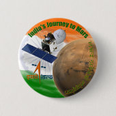 Mars-Orbiter-Auftrag: ISRO Button (Vorderseite)