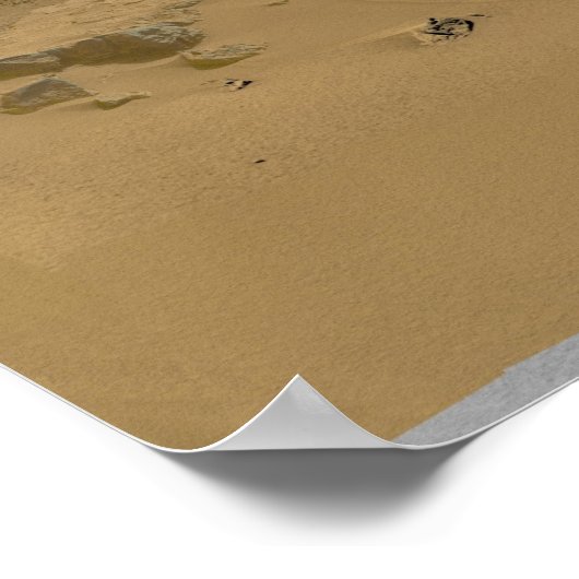 Mars Panorama: Ein historisches Bild Poster (Ecke)