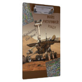 Mars Pathfinder Rover Clipboard Klemmbrett (Rechts)