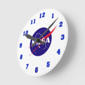 Mars Phoenix 2007 Lander Runde Wanduhr (Winkel)