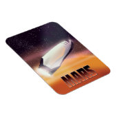 Mars-Plakat Magnet (Rechte Seite)