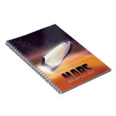 Mars-Plakat Notizblock (Rechte Seite)