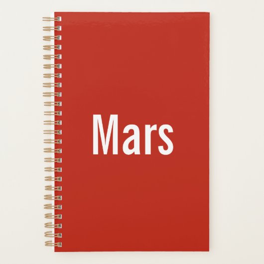 Mars Planer (Vorderseite)
