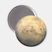 Mars, Planet des Sonnensystems Magnet (Vorderseite/Rückseite)