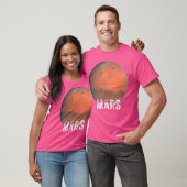 Mars Planet Solar System Space Astronomie T-Shirt (Unisex)