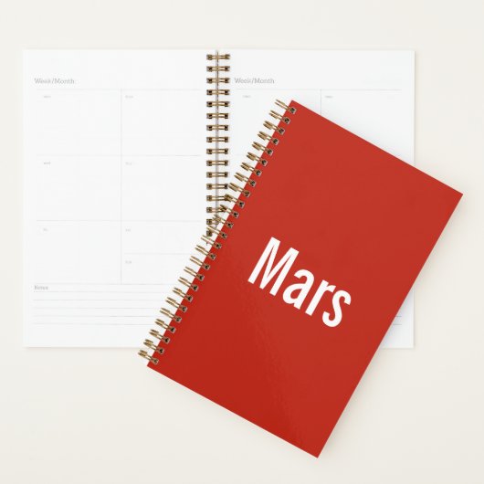 Mars Planner  Planer (Anzeige)