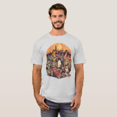 Mars Pop Party Animals – Fun Music & Space Culture T-Shirt (Vorne ganz)