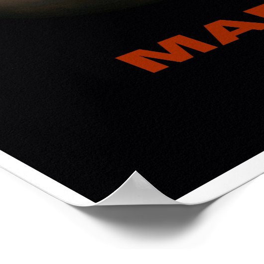 Mars Poster (Ecke)