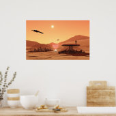 Mars Poster (Küche)