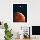 Mars Poster (Heimbüro)