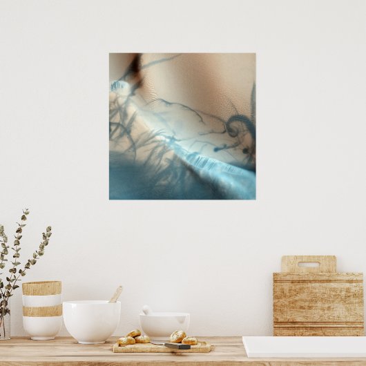 Mars-Poster Poster (Küche)