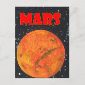 Mars Postkarte (Vorderseite)