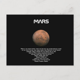 Mars Postkarte