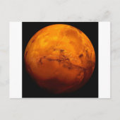 Mars Postkarte (Vorderseite)