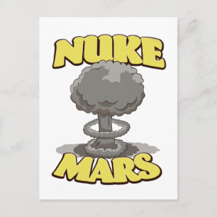 Mars Postkarte